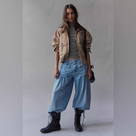 Free People Lotus Balloon Jeans - Picture 7 of 8